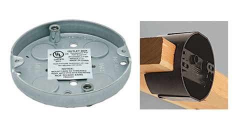 ceiling fan electrical junction box|ceiling fan rated outlet box.